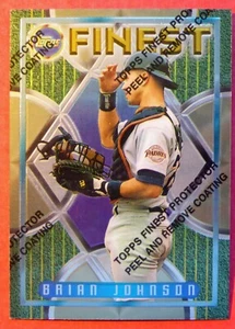 1995 Topps Finest Brian Johnson #321 (Padres) NM+  - Picture 1 of 1