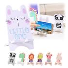 Cute Cartoon Cell Phone Holder Wooden Phone Stand For Smartphones Tablet C4U0