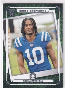 2024 Panini Photogenic NFL Football No. 6 Adonai Mitchell Rookie Draft Snapshots - Picture 1 of 2