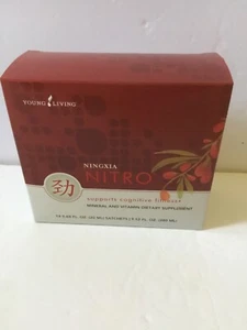 Young Living NingXia NITRO 14 0.68 fl. oz. (20ml) Sachets NIB Mineral & Vitamin - Picture 1 of 2