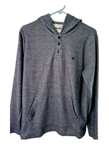 Hurley Hoodie Size Medium Navy Blue, Pockets - Picture 1 of 7