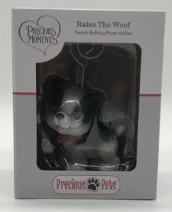 Nuevo Portafoto Precious Moments Raise The Woof French Bullgod - Imagen 1 de 4