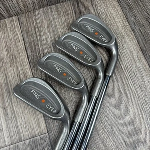 Ping Eye 2 Orange Dot 3,5,7,9 Irons ZZ Lite Steel Shaft Right Handed - Picture 1 of 12
