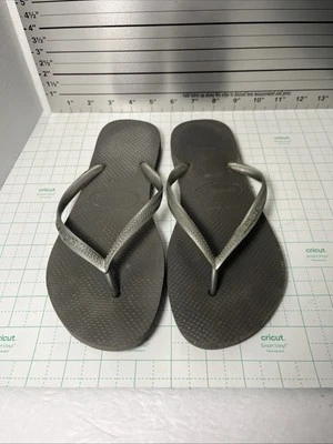 Sandalias negras Havaianas para mujer talla US 8,5-9, EUR 39-40 Foto 1 de 2