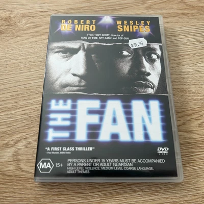 The Fan (DVD, 1996) Robert De Niro, Wesley Snipes - PAL R4 - Free Postage  - image 1 of 2