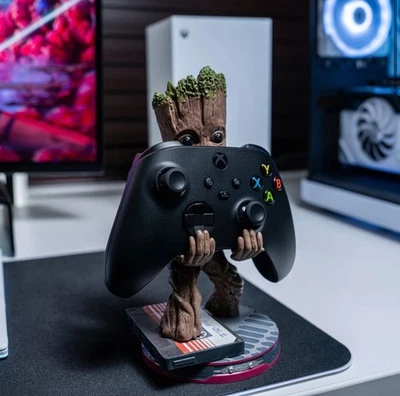 CABLE GUY Handy- und Controllerhalter Smiley Groot