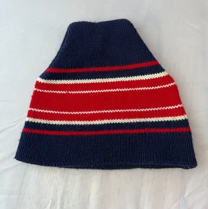 VTG 70s-80s Meister 100% New Wool Beanie Hat Ski Snowboarding - Picture 1 of 15