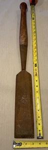 Antique 3" Slick Chisel Timber Framing Wood Tool Boat Makers With Handle - Picture 1 of 20