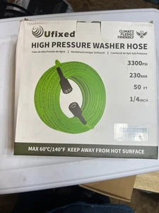 1/4 Pressure Washer Hose 50Ft Power Washer Hose KINK RESISTANT HOSE FREE SHIP - Picture 1 of 4