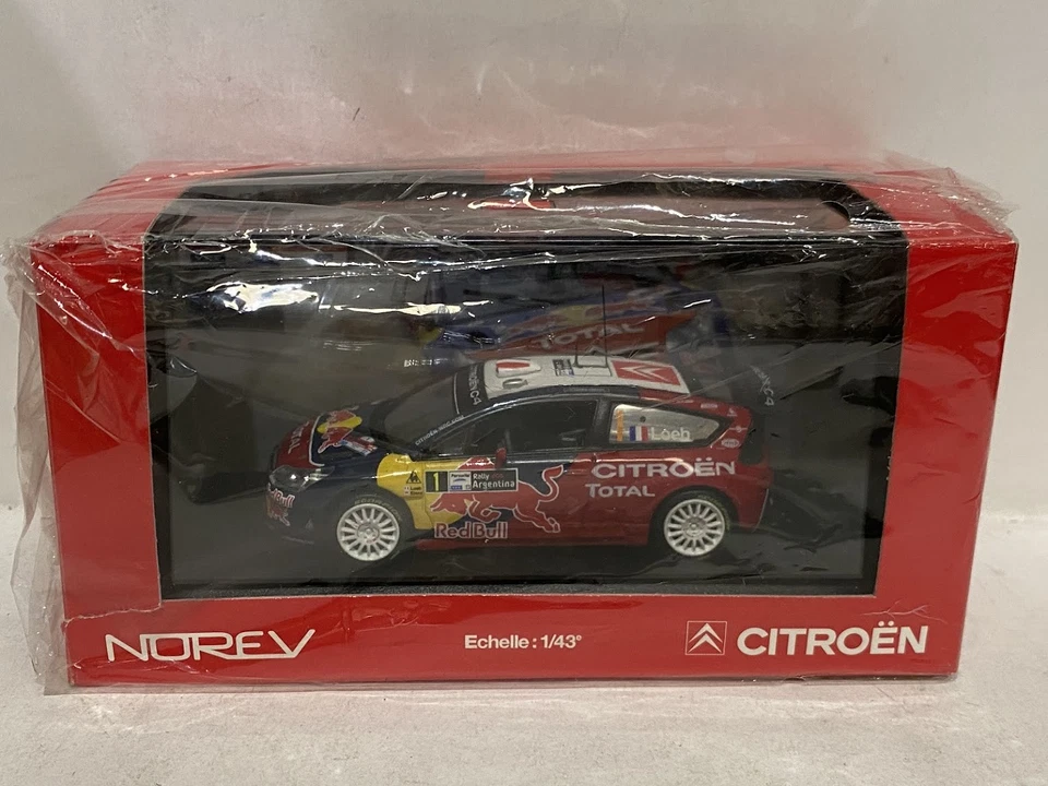 NOREV Citroen C4 Loeb Rally Argentina 1:43 voiture miniature - Photo 1/1