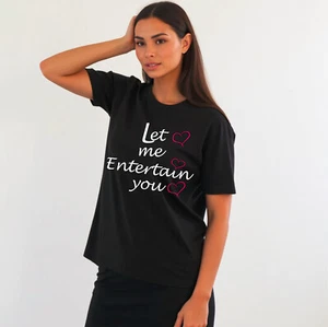 T-Shirt Let Me Entertain You, Robbie Williams 2025 Engel Konzert Fan Geschenk Tee - Bild 1 von 9