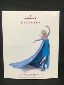 QUEEN ELSA OF ARENDELLE ~ FROZEN ~ 2020 Hallmark Keepsake Miniature Ornament - Picture 1 of 1