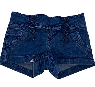 Женские джинсы шорты Zana Di размер 3 синие (6) - Изображение 1 из 4