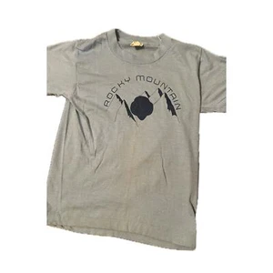 1970s Screen Stars Rocky Mountain Single Stitch T Shirt USA Made / Boy’s 5 * - Picture 1 of 5