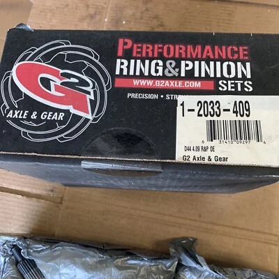 G2 Dana 44 4.09 Ring & Pinion 1-2033-409 for 1969-2001 Dodge W100 / 150 / 200 - Image 1 of 4