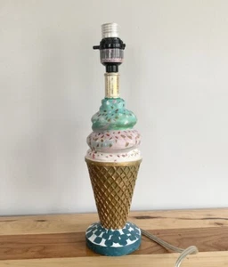 Ice Cream Themed Home Decor Table Lamp - Picture 1 of 7