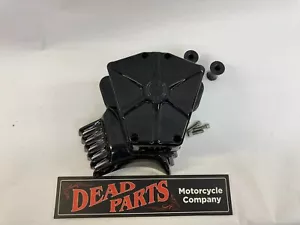 Harley PM Performance Machine gloss black 08-up air cleaner filter cover - Picture 1 of 4