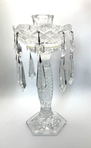 Waterford Crystal Tara Candelabra Candlestick (2005) Ireland - Picture 1 of 14