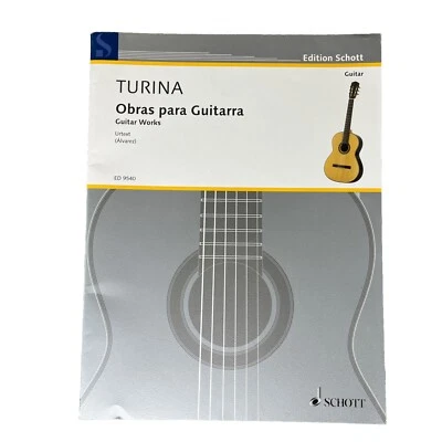 Turina Guitar Works Obras Para Guitarra ED 9540 Edition Schott - Image 1 of 4
