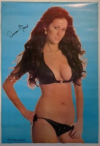 1979 Miss Teen America Poster Donna Marie 22" x 30 3/4" schwarz Leder Bikini - Bild 1 von 2
