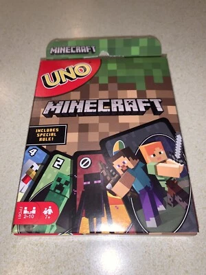 UNO Minecraft Card Game - Image 1 of 3