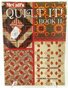 McCall's Quilt It! Buch II Vintage 1974 Steppdecken, Kissen, Wandbehänge und mehr! - Bild 1 von 3