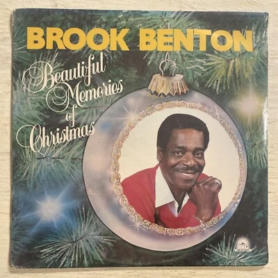 Brook Benton Beautiful Memories Of Christmas LP HMC 1983 Holiday R&B Soul SEALED - Image 1 of 2