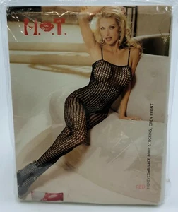 HOT HONEYCOMB SLEEVELESS BODYSTOCKING 91000 [ROJO] ONESIZE - Imagen 1 de 2