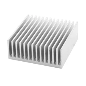50mm x 50mm x 20mm Silber Ton Aluminium Spüle Kühlflosse Kühlkörper Kühler - Bild 1 von 2