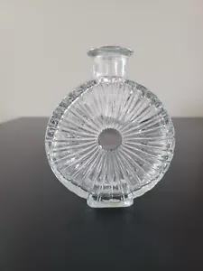 Sun Bottle Vase Glass Aurinkopullo HELENA TYNELL Riihimaen Finland Clear Glass - Picture 1 of 11