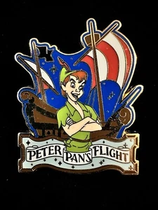 Peter Pan Flight Attraction Series DLP Disneyland Paris Pin - Picture 1 of 2