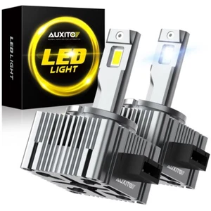 2pcs D3S D3R LED Headlight 120W Bulbs 6000K Super White HID Xenon Kit Conversion - Picture 1 of 9