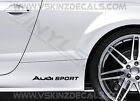 2x Audi Sport Alt Premium Cast Skirt Decals Stickers TT RS S-line S3 S4 Quattro