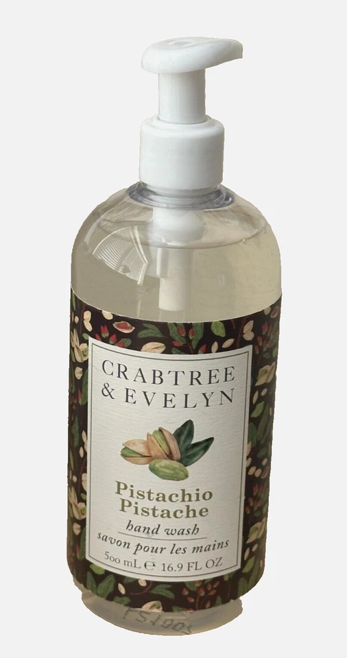 Crabtree & Evelyn Pistazie Handseife 500ml Frisch Botanisch Nussig Duft - Bild 1 von 1