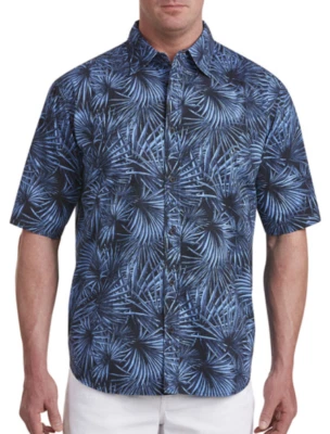 PX одежды вентилятор ладони печать спортивная рубашка размер 2XL цвета белый и темно-синий - Изображение 1 из 4