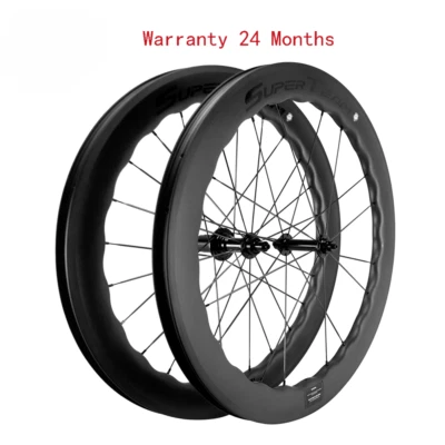 6560mm Full Carbon Wheelset V Brake Wheels Tubeless/Clincher UD Matte /Glossy  - Image 1 of 4