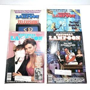 National Lampoon Magazine Vintage Lot of 4 1988 - Picture 1 of 2