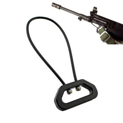3.25" Wire Loop Rifle Sling Mount Adapter Quick Detach for Rifle Handguns - Image 1 of 4