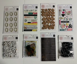 Rosa Paislee C'EST LA VIE viele Verzierungen - Aufkleber, Ephemera, Washi & mehr - Bild 1 von 13