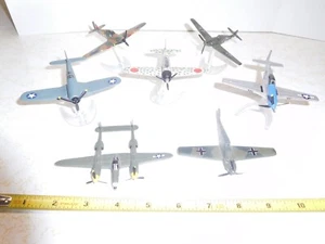 7 Vintage Corgi Metal Airplanes - Picture 1 of 10