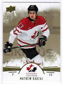 2016 UD TEAM CANADA JUNIORS/WOMEN GOLD PARALLEL CARDS (#1-50) U-Pick From List
