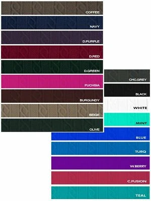 1. Mujeres Damas Ajustadas Cálidas Invierno Tejido con Cable Polar Sin Pies Leggings Talla Única Foto 1 de 4