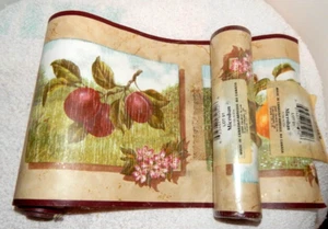 10 Yards Microban Wallpaper Border Essex Pattern UL105052 2 5yd. rolls - Picture 1 of 2