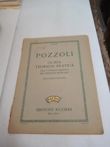 Guide Theoretical and Practical Parris Parts Top And Second EDIZIONE RICORDI - Picture 1 of 1