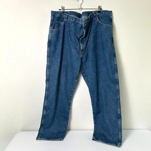 Jeans Wrangler Five Star Denim taglia 48 x 30 blu regular fit dritto nuovo con etichetta - Foto 1 di 12