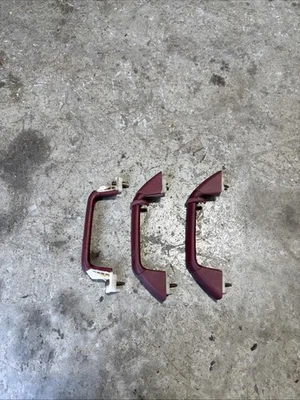 Jeep Cheorkee XJ 84-01 Juego de (3) manijas interiores OEM rojas (Z86) Foto 1 de 4