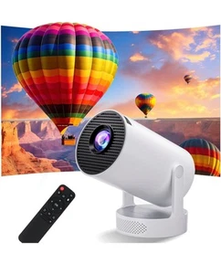 Mini Proiettore Smart, Supporto 1080P, Schermo 130 Pollici, App Integrate, Bluetooth - Foto 1 di 7