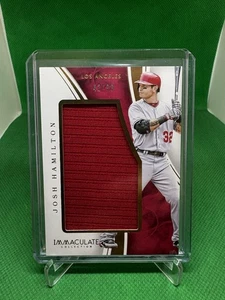 Josh Hamilton 2016 Panini Immacolata Patch #42/99 - Foto 1 di 2