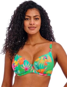 206502 Freya Isla Margarita Plunge Bikini Top - Picture 1 of 63