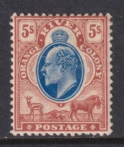 Sudáfrica, Estado Libre Naranja. 1904 5s MM. SG147. Cat 170€ - Imagen 1 de 2